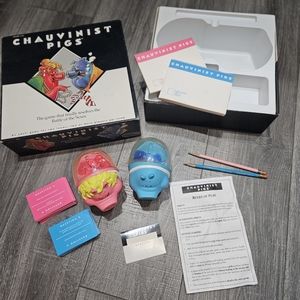 Vintage 90’s Board game Chauvinist Pigs Board Game Tiger Battle of the Sexes